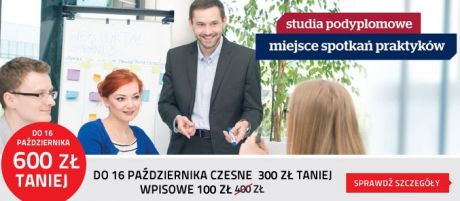 Promocja na studia podyplomow w WSB w Szczecinie