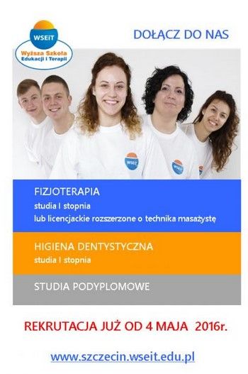 Rekrutacja w WSEiT w Szczecinie