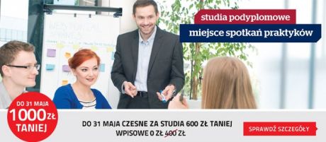 Promocja na studia podyplomowe w WSB w Szczecinie