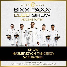 Sixx Paxx - Show Najlepszych Tancerzy w Europie!