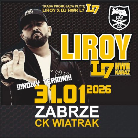POWRÓT SCYZORYKA: LIROY + HWR & KARAZ | KOSZALIN