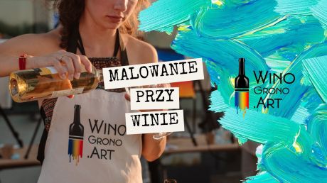Malowanie przy winie w Szczecinie!