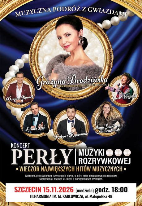 PERŁY MUZYKI ROZRYWKOWEJ GRAŻYNA BRODZIŃSKA I JEJ GOŚCIE